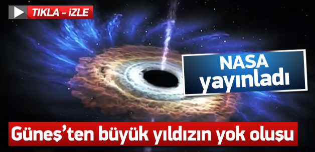 Karadelik yakınından ge&ccedil;en yıldızı par&ccedil;aladı