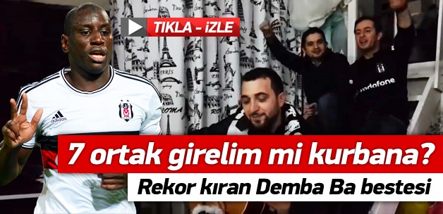 Rekor kıran Demba Ba bestesi!
