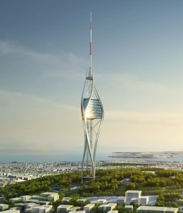 &Ccedil;amlıca Cami dev kuleyle birlikte geliyor