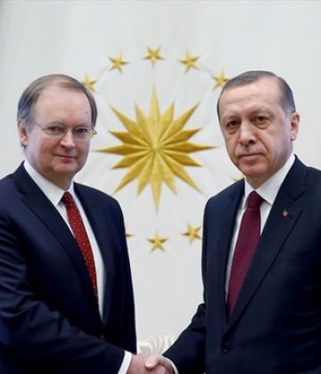 Cumhurbaşkanı Erdoğan, Berger'i kabul etti