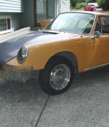 Hurda Porshe'nin bir de son halini g&ouml;r&uuml;n