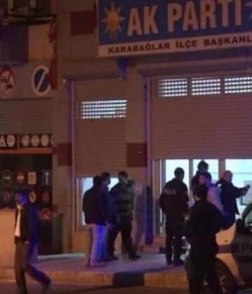 AK Parti binasına silahlı saldırı!