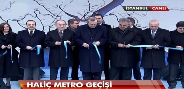 Teknoloji harikası Haliç metrosu açıldı